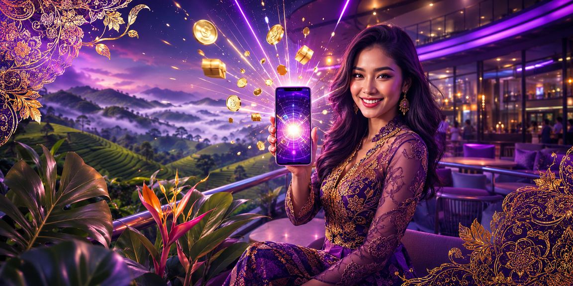 Aplikasi kasino rm5000 dengan reka bentuk batik Malaysia yang moden